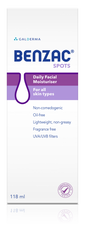 Benzac Daily Facial Moisturiser 118ml