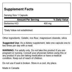 Swanson Berberine 400mg 60C Accelerate Metabolism,Antioxidants Cardiovascular,Antioxidants Energy Minerals Vitamins,as well as cardiovascular,blood sugar,blood sugar balance,Blood Sugar Brain & Cognition Children's Health Detoxification Energy Minerals,bl