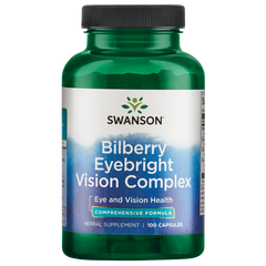 Swanson – Bilberry Eyebright Vision Complex 100C Accelerate Metabolism,anthocyanic,Antioxidants Cardiovascular,Antioxidants Energy Minerals Vitamins,as well as cardiovascular,blood sugar,blood sugar balance,Blood Sugar Brain & Cognition Children's Health