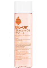 Bio-Oil Skincare Oil bottle, 200 ml, pink-tinted oil; improves scars, stretch marks, and uneven skin tone.