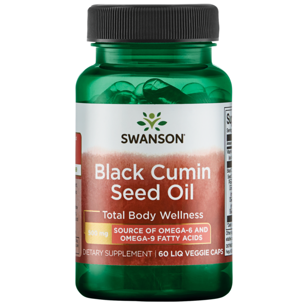 Swanson Black Cumin Seed oil 500mg 60VC Accelerate Metabolism,allergies,anti-inflammatory,Antioxidants Cardiovascular,Antioxidants Energy Minerals Vitamins,as well as cardiovascular,blood sugar,blood sugar balance,Blood Sugar Brain & Cognition Children's