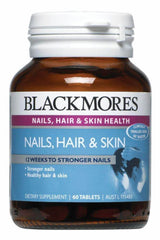 Blackmores Nails, Hair & Skin Health 60 tablets blackmores,breaking,defence,hair,issues,nail health,nails,nails chipping,skin,skin health