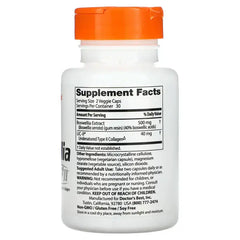 Doctor's Best Boswellia with UC II, 60 Veggie Caps collagen,Dietary Supplement,health of joint components,issues,nutrition,Supports Joint Health