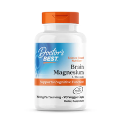 Doctor's Best Brain Magnesium with Magtein 90 Veggie Caps