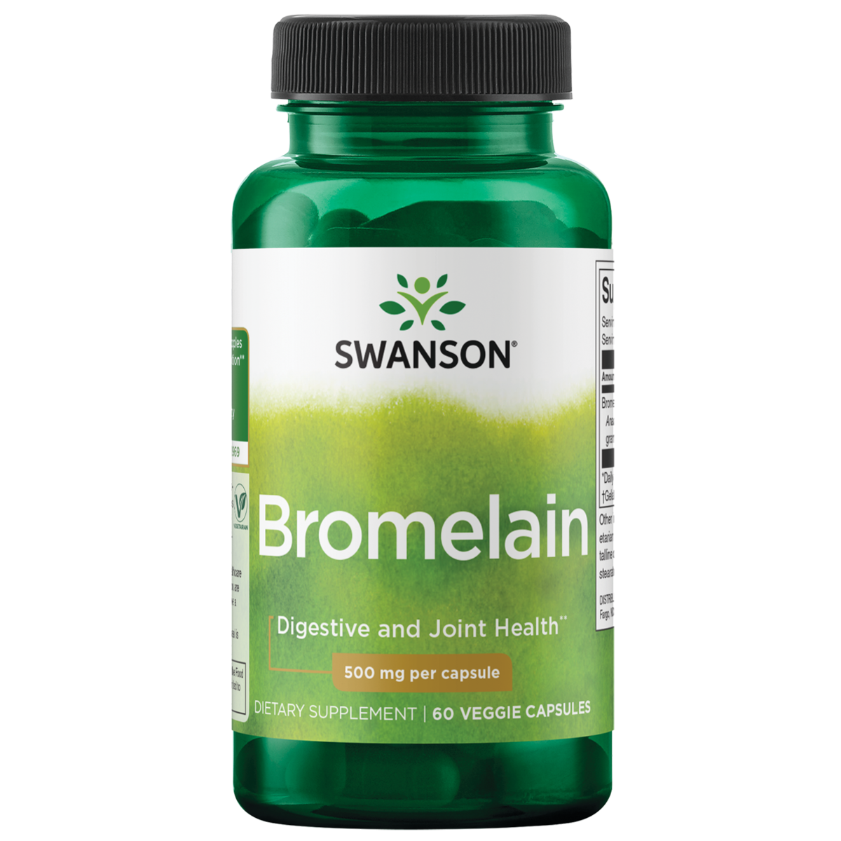 Swanson – Bromelain 500mg 60VC absorption,aids in digestion,Deliver support for joint comfort,digestion,issues
