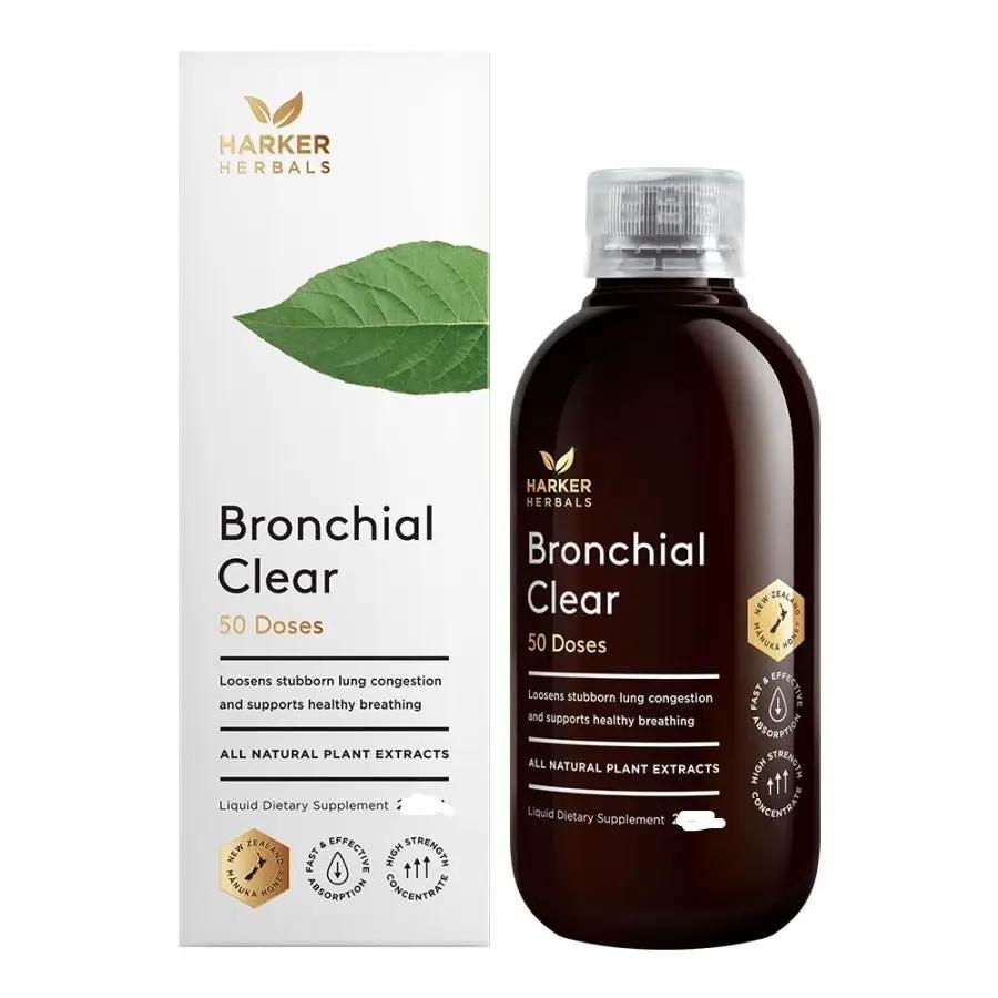 Harker Herbals Bronchial Clear 200ml - Natural Respiratory Support Bronchial Clear,Cough Relief,Harker Herbals,Herbal Remedies,Lung Health,Natural Health Products,Natural Respiratory Support,optimized