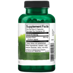 Swanson – Burdock Root 460mg 100C antioxidant,Burdock Root,immunity,issues,liver