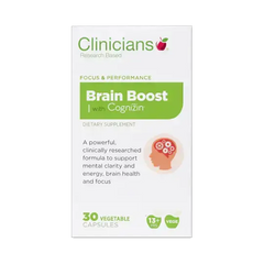 Clinicians Brain Boost with Cognizin 30 capsules Clinicians Brain Boost with Cognizin 30 capsules,issues
