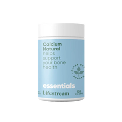 Lifestream Calcium Natural 120 Vege Caps bone,Bone & Joint,Bone & Joint Minerals,Bone Healing,Bone Health,bone injury,bone repair,bone strength,bone support,bonecare,bones,Calcium Natural,health bones,issues,joint and bone health,Lifestream Calcium Natura