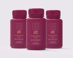 cGPMAX Cardiovascular Health 30’s (3x bottles in a branded box) blood vessel health,cardiovascular health,efficient blood flow,Healthy arteries,issues,normal blood pressure,Supports healthy circulation