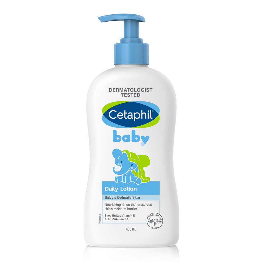 Cetaphil Baby Daily Lotion 400ml Baby Daily Lotion,baby's skincare essentials,baby’s sensitive skin from dryness,Cetaphil Baby Daily Lotion,Hydrates,issues,moisturise and protect baby’s sensitive skin,softens and nourishes baby’s delicate skin