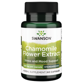 Swanson – Chamomile Flower Extract 500mg 60C Accelerate Metabolism,Antioxidants Cardiovascular,Antioxidants Energy Minerals Vitamins,as well as cardiovascular,blood sugar,blood sugar balance,Blood Sugar Brain & Cognition Children's Health Detoxification E