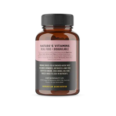 Chief Organic Beef Offal Multivitamin (120 Capsules) Beef Liver,Beef Offal,Beef Offal Multivitamin,bioavailable vitamins,Chief Organic Beef Liver Capsules,Chief Organic Heart,Copper,Grass-fed,Grass-finished,issues,Kidney Immunity Boost,modern diets,nutrie