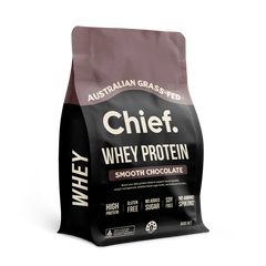 Chief Nutrition Whey Protein Powder 900 gm Grass-Fed Premium Muscle Growth Support For Active Lifestyles
