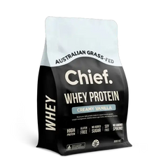 Chief Nutrition Whey Protein Powder Grass-Fed Premium Muscle Growth Support For Active Lifestyles