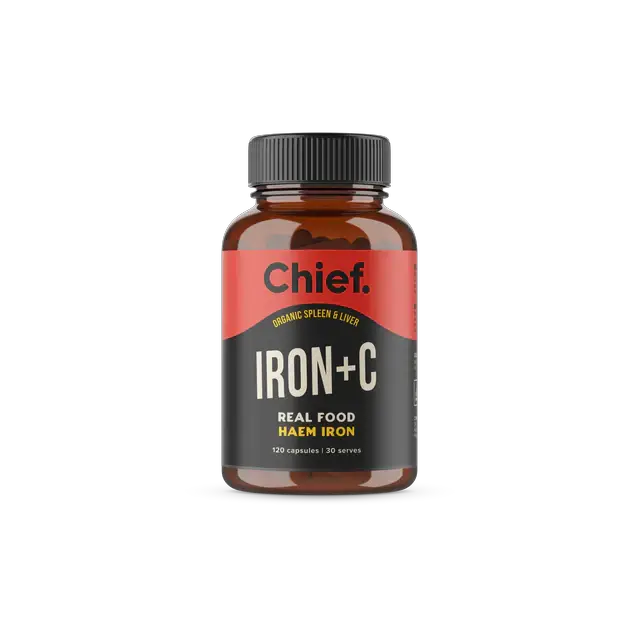 Chief Iron + C 120 Capsules