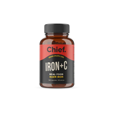 Chief Nutrition Iron C Haem Iron With Vitamin C Supports Iron Absorption Immune Support Iron Supplement 120 Capsules