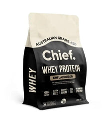 Chief Whey Protein Concentrate Clean Grass-Fed Protein Powder 900g