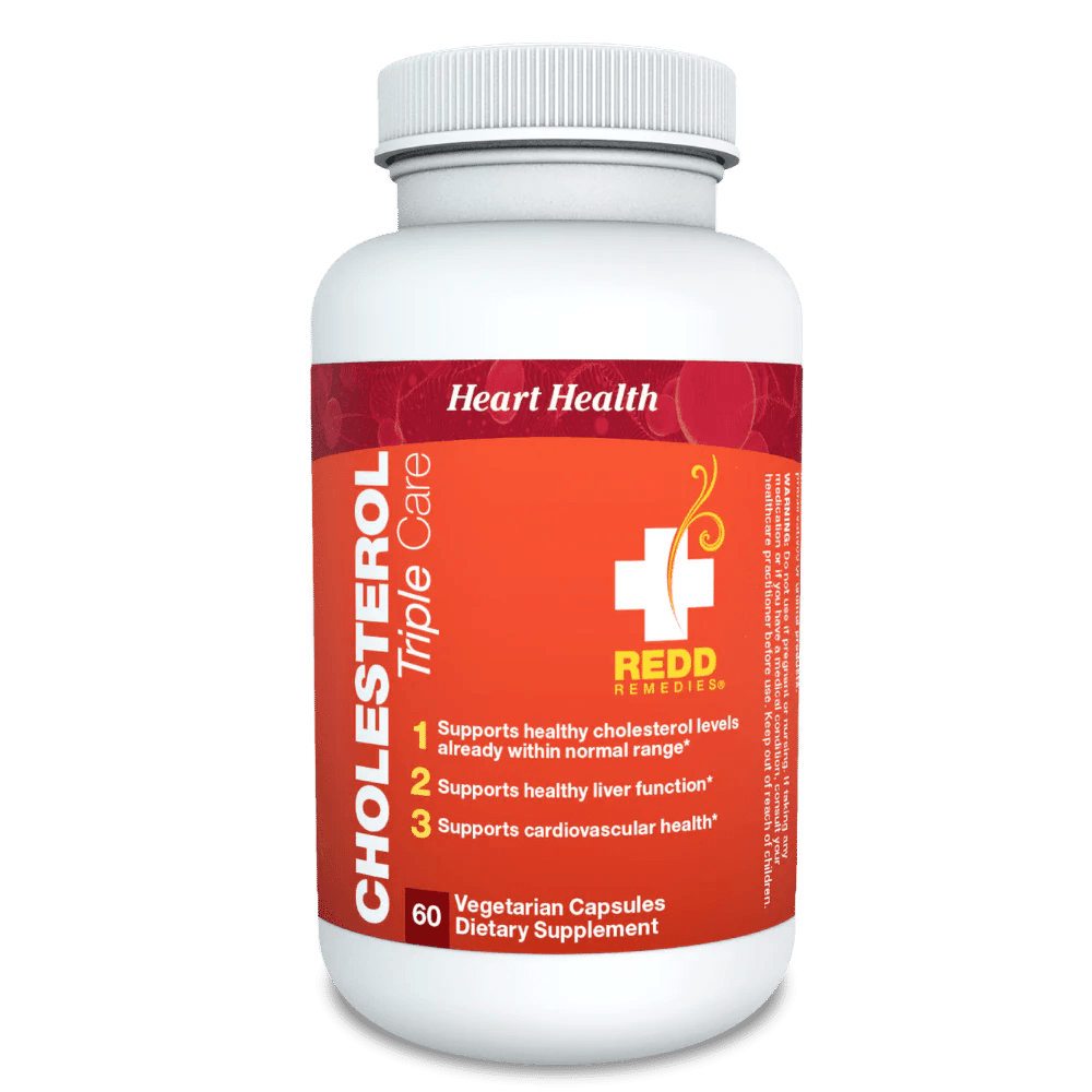 Redd Remedies Cholesterol Triple Care 60 capsules - DominionRoadPharmacy