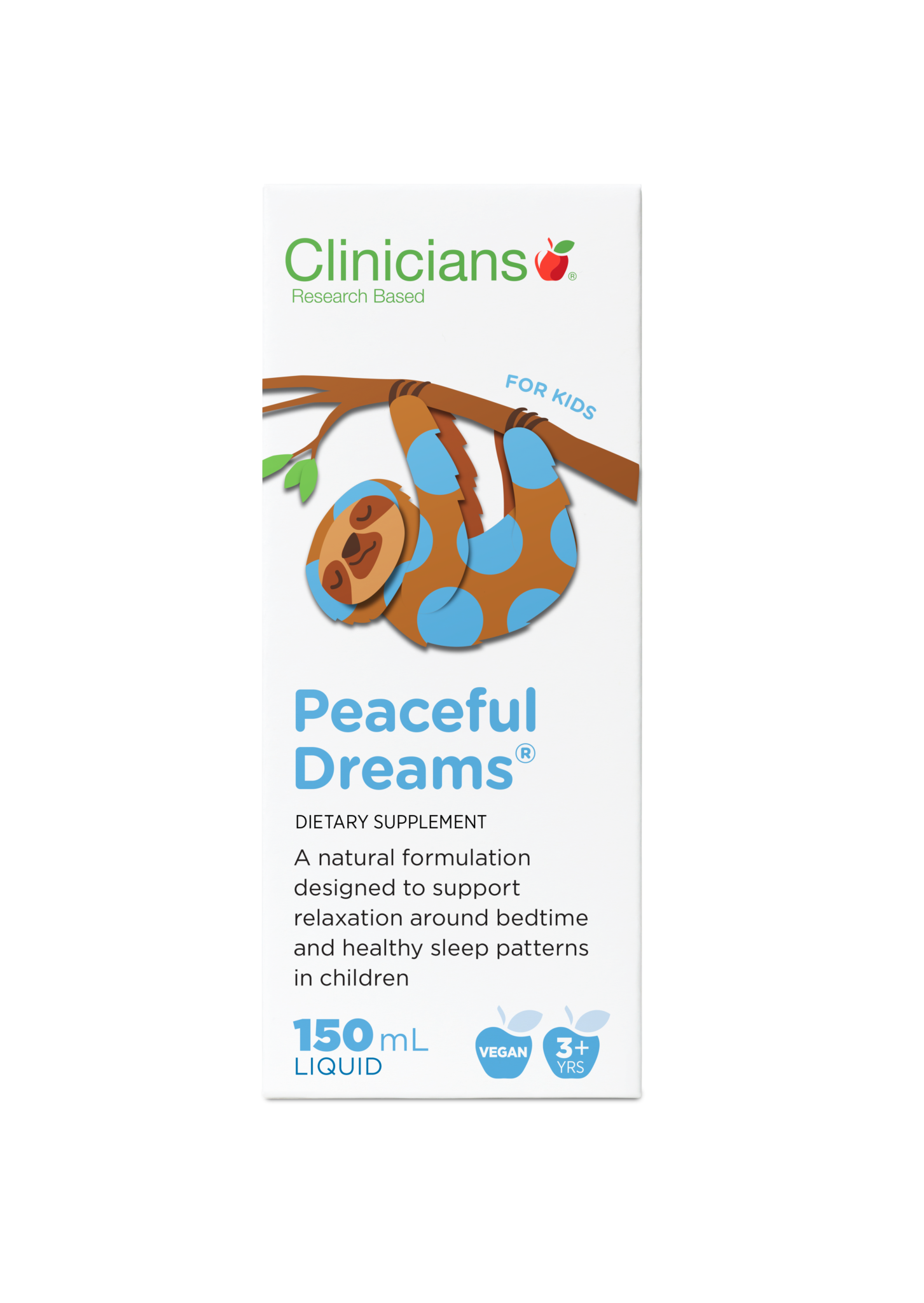 Clinicians Kids Peaceful Dreams 150ml clinicians,clinicians kids,clinicians peaceful dreams,issues,kids sleep