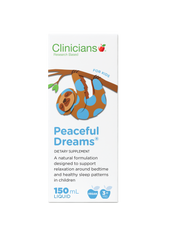 Clinicians Kids Peaceful Dreams 150ml clinicians,clinicians kids,clinicians peaceful dreams,issues,kids sleep