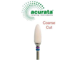 ACURATA CERAMIC CONE BURR - FOR PODIATRY DRILL Acurata Ceramic Burr,Cone Shape Burr head,Cross Cut Cereamic Burr,issues,Medium Size Burr Head