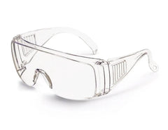 Advance® Clear Safety Glasses with Anti-Fog Anti-fog coated lens,Anti-scratch lens,Comfortable to wear,issues,Lightweight,Offers medium impact protections,One size fits all,prolonged periods