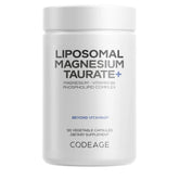 Codeage Liposomal Mg Taurate Supports Cardio Health Supplement (120)