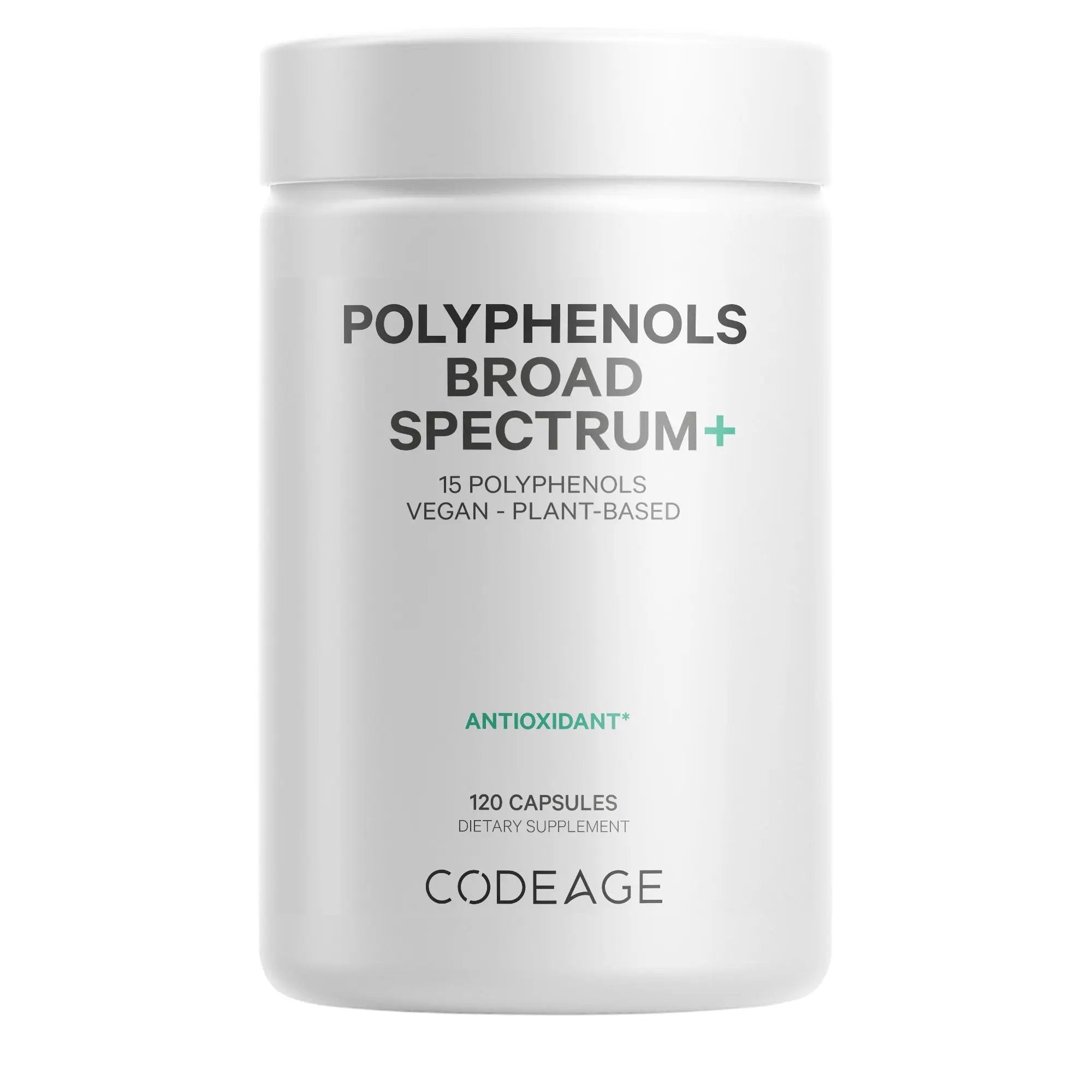 Codeage Polyphenols Broad Spectrum Antioxidant Digestive Capsules 120