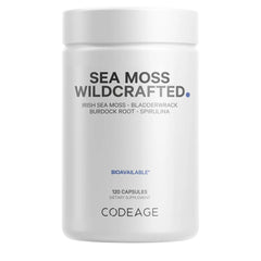 Codeage Sea Moss Supports Thyroid Health Capsules (120 Capsules)