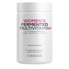 Codeage Women's Fermented Multivitamin+ 120 Capsules Hormonal Balance