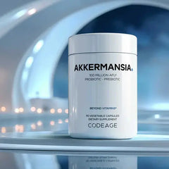 Codeage Akkermansia Probiotic and Prebiotic for Gut Barrier and Immune Health Dietary Supplement 90 Capsules