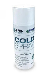 ALPHA COLD SPRAY 250G COLD SPRAY,google,injuries,Injuries where skin is unbroken,issues,Muscular pain,Myofascial trigger points,Skin Unbroken