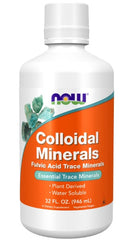 Now Colloidal Minerals Liquid - Fulvic Trace Minerals 946ml Colloidal Minerals Liquid,Fulvic Acid Trace Minerals,Fulvic Trace Minerals,issues,Plant Derived,Water Soluble