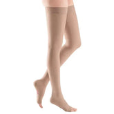 Mediven Plus Thigh High Compression Stocking And Silicone Topband Beige After varicose vein surgery,Chronic venous disorders: C0 to C5 according to CEAP,Conditions after thrombosis,Deep venous thrombosis,issues,Post-thrombotic syndrome,Primary or secondar