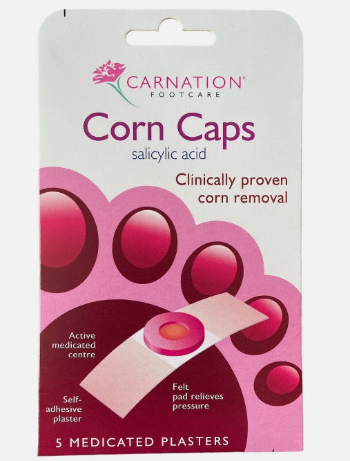Carnation Corn Caps 5pk Carnation Corn Caps 5pk,issues