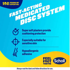 Scholl Waterproof Corn Removal Plaster for Fast Relief corn removal,fast relief,foot care,optimized,Scholl products,waterproof plaster