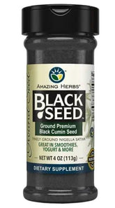 Black Cumin Seed – GROUND 113g beverages such as smoothies,Black Cumin Seed,essential fatty acids,issues,protein,seasoning,Whole Spectrum