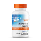 Doctor's Best Hydrolyzed Keratin 500mg 60 Veggie Caps