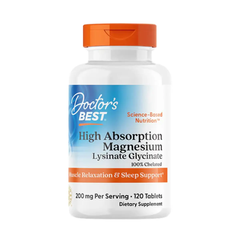Doctor's Best High Absorption Magnesium Chelate 100mg