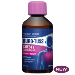 DURO TUSS Chesty Cough Liquid Double Strength durotuss,durotuss chesty,issues