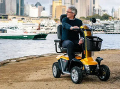 Pride Pathrider 140 XL 4 Mobility Scooter 4 Wheel Foldable Travel Scooter,issues,mobility scooter,mobility scooter accesories,Pillow-top seat,pneumatic tyres and a hydraulic-sealed brake system Scooter,Pride Pathrider,Pride Pathrider 140 XL 4 Mobility Sco
