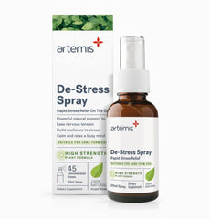Artemis De-Stress Spray Build resilience to stress,busy mind,Ease nervous tension,issues,pain relief,stress