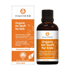 Kiwiherb Organic De-Stuff for Kids blocked nose,Clears a blocked nose,De-Stuff,De-Stuff for Kids,flight blocked nose,healthy breathing,issues,Kiwiherb Organic De-Stuff for Kids,nasal,natural,organic ear,sinus congestion,sinus support for children,Supports