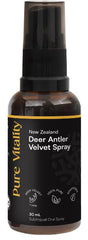 Pure Vitality Velvet Spray 30ml anti-aging,bone strength,dairy free,energy and vitality,energy levels and strength,faster absorption,healthy brain function,healthy immune system,high strength,High strength immune support,injury support,issues,joint health