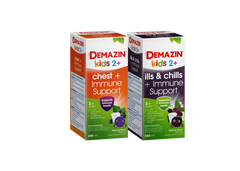 Demazin Kids 2+ Ills & Chills + Immune Support 200ml