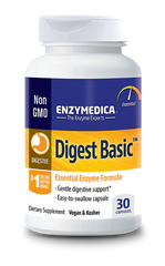 Enzymedica Digest Basic 30 capsules acid reflux,Enzymedica,Enzymedica Digest Basic,indigestion,issues,losec