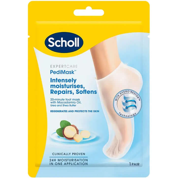 Scholl ExpertCare PediMask™ Macadamia c foot file system,Dry Skin Mask,easily be exfoliated,effective in removing unsightly hard,Electronic Foot File,Expert CARE Nourish Pedimask,Expert CARE Nourish Pedimask Aloe Vera,ExpertCare 2 In 1 Electronic Foot Fil