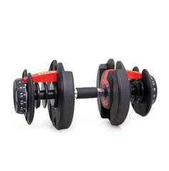 Allcare 66Fit Adjustable Dumbbell - 2.55KG TO 24 KG 66Fit Adjustable Dumbbell,Adjustable Dumbbell,Cast Iron,Compact & portable dumbbell,issues,PP,Rubber