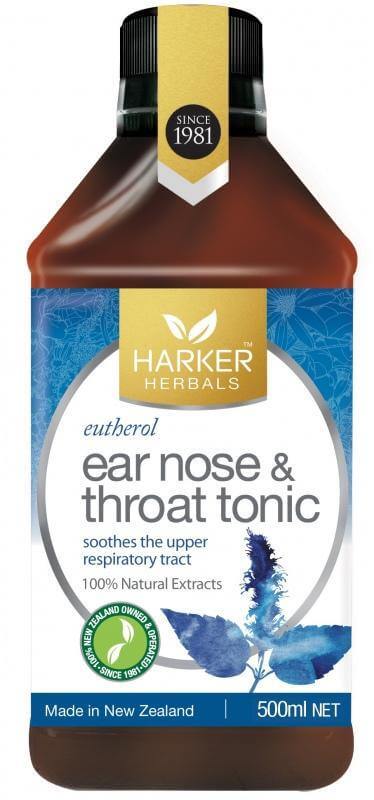 Harker Herbals Eutherol Ear Nose Throat 500ml harker herbals eutherol tonic,issues